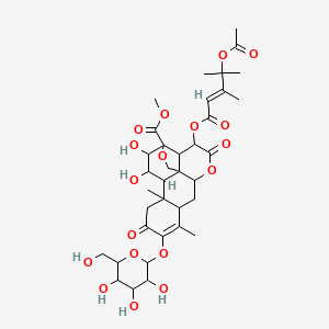 molecular formula C36H48O18 B12301930 Yadanzioside K 