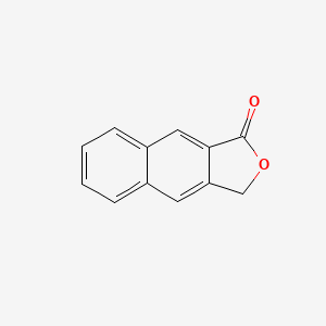molecular formula C12H8O2 B1230204 naphtho[2,3-c]furan-1(3H)-one CAS No. 4711-50-6