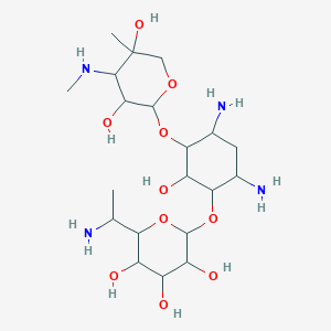 molecular formula C20H40N4O10 B1230207 Gentamicin B1 