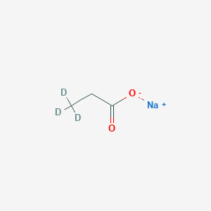molecular formula C3H5NaO2 B12302160 Sodium Propionate-d3 