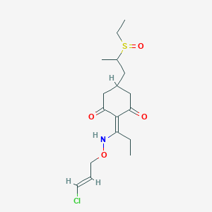 molecular formula C17H26ClNO4S B123023 Clethodim Sulfoxide CAS No. 111031-14-2