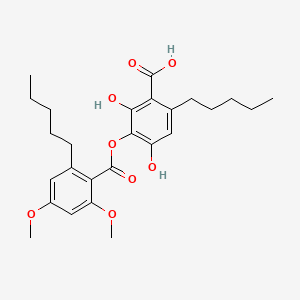 4-O-Methylcryptochlorophaeic acid
