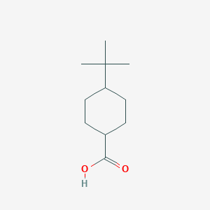 molecular formula C11H20O2 B123026 trans-4-tert-Butylcyclohexanecarboxylic acid CAS No. 5451-55-8
