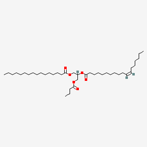 1-Palmitoyl-2-11(Z)-octadecenoyl-3-butyroyl-rac-glycerol