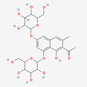 molecular formula C25H32O14 B12302932 Cassiaglycoside II 