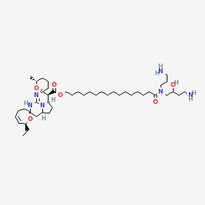 molecular formula C45H80N6O6 B1230313 CID 3011700 