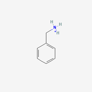molecular formula C7H10N+ B1230324 (phenylmethyl)azanium 