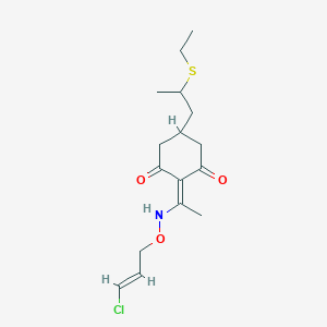 molecular formula C16H24ClNO3S B123033 C-Demethyl Clethodim CAS No. 112301-96-9