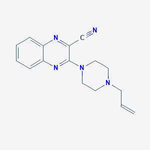 molecular formula C16H17N5 B1230359 3-AQC CAS No. 149685-89-2
