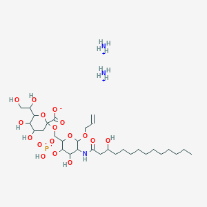 molecular formula C31H62N3O17P B123042 Allyl dodhgp CAS No. 142235-84-5