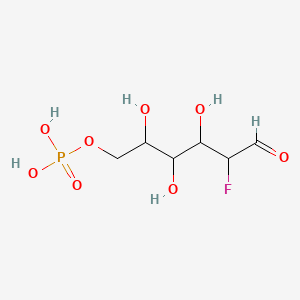 (2R,3R,4S,5R)-5-Fluoro-2,3,4-trihydroxy-6-oxohexyl dihydrogen phosphate