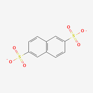 molecular formula C10H6O6S2-2 B1230444 naphthalene-2,6-disulfonate 
