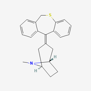 molecular formula C22H23NS B1230480 Tropatepine CAS No. 27574-24-9