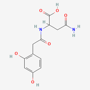 L-Asparagine, N2-[(2,4-dihydroxyphenyl)acetyl]-