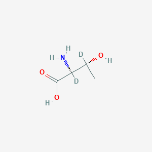 molecular formula C4H9NO3 B12305013 L-Threonine-d2 