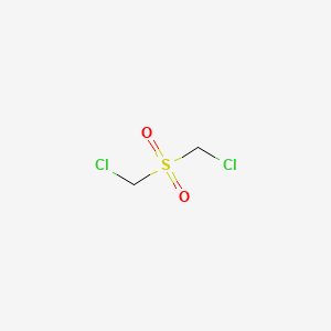 molecular formula C2H4Cl2O2S B1230504 Bis(chloromethyl) sulfone CAS No. 37557-97-4