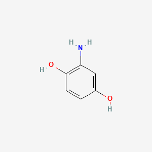 molecular formula C6H7NO2 B1230505 Aminohydroquinone CAS No. 20734-68-3
