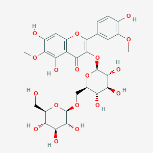 molecular formula C29H34O18 B12305507 Spinacetin 3-gentiobioside CAS No. 101021-29-8