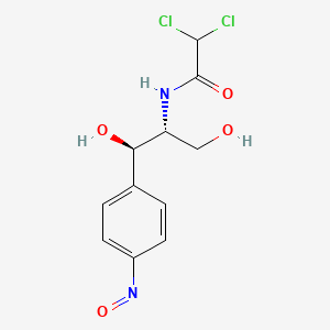 molecular formula C11H12Cl2N2O4 B1230555 Nitrosochloramphenicol CAS No. 67058-47-3
