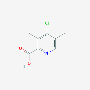 molecular formula C8H8ClNO2 B123057 4-Chloro-3,5-dimethylpicolinic Acid CAS No. 447461-22-5