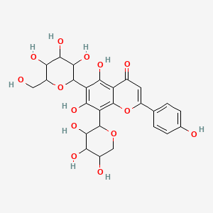molecular formula C26H28O14 B1230585 Neoschaftoside CAS No. 207461-10-7