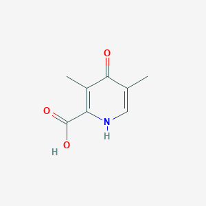 molecular formula C8H9NO3 B123059 2-Carboxy-4-hydroxy-3,5-lutidine CAS No. 447461-21-4