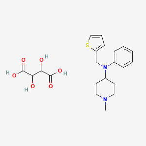 molecular formula C21H28N2O6S B12305919 Thenalidintartrat 