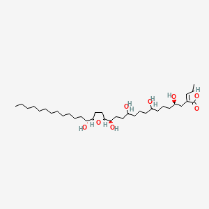 molecular formula C35H64O8 B1230601 Muricapentocin CAS No. 205304-30-9
