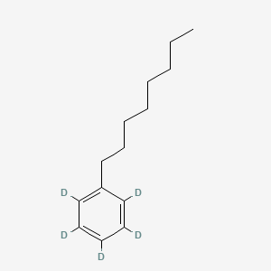 molecular formula C14H22 B12306061 Octylbenzene-d5 