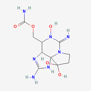 molecular formula C10H17N7O5 B12306203 neo-Saxitoxin 