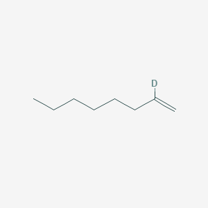 molecular formula C8H16 B12306250 1-Octene-2-d1 