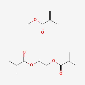 molecular formula C15H22O6 B1230637 Bio acrylic resin CAS No. 25777-71-3