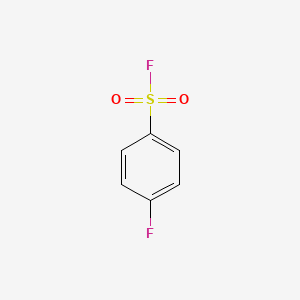 molecular formula C6H4F2O2S B1230640 4-Fluorobenzenesulfonyl fluoride CAS No. 368-85-4