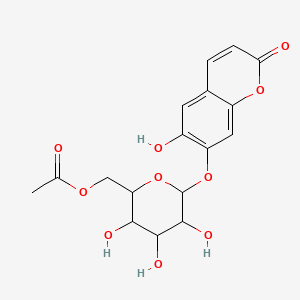 molecular formula C17H18O10 B12306401 Prionanthoside 
