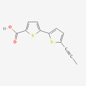 molecular formula C12H8O2S2 B12306440 Arctic acid CAS No. 32155-99-0