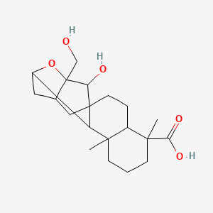 molecular formula C20H30O5 B12306491 Adenostemmoic acid G 