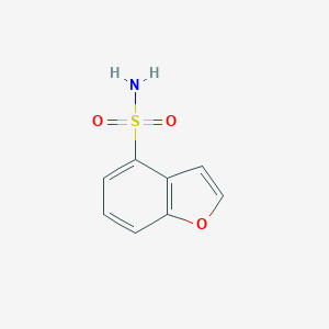 molecular formula C8H7NO3S B123068 1-Benzofuran-4-sulfonamide CAS No. 145951-21-9