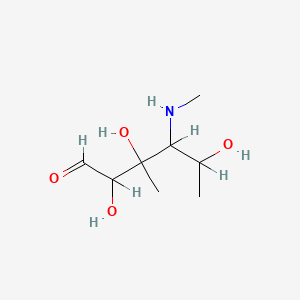 4,6-Dideoxy-3-C-methyl-4-(methylamino)mannose