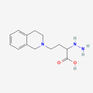 molecular formula C13H19N3O2 B1230700 Ais 48 CAS No. 58489-32-0