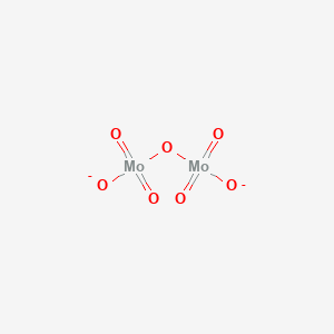 molecular formula Mo2O7-2 B1230721 Dimolybdate(2-) 