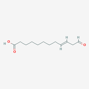 molecular formula C12H20O3 B12307232 (9Z)-12-Oxo-9-dodecenoicAcid 