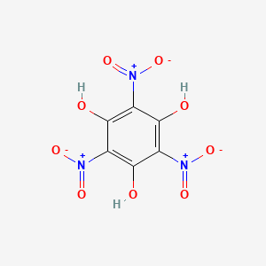 molecular formula C6H3N3O9 B1230728 Trinitrophloroglucinol CAS No. 4328-17-0