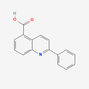 molecular formula C16H11NO2 B1230731 Chinophene CAS No. 11139-62-1