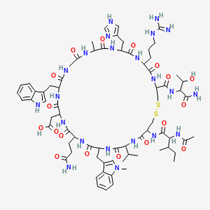 molecular formula C72H102N22O18S2 B12307322 POT-4 