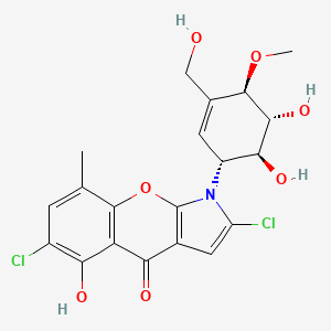 molecular formula C20H19Cl2NO7 B1230747 Pyralomicin 1a CAS No. 139636-03-6