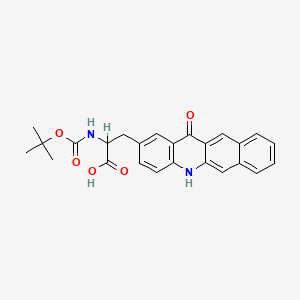 molecular formula C25H24N2O5 B12307482 Boc-L-Ala(2-Bacd)-OH 