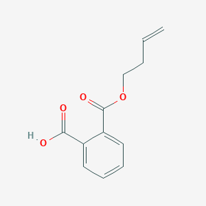 molecular formula C12H12O4 B12307519 1-(3-Buten-1-yl) Ester 1,2-Benzenedicarboxylic Acid 