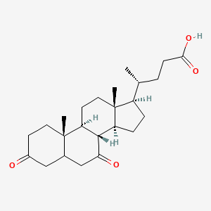 3,7-Dioxocholan-24-oic acid