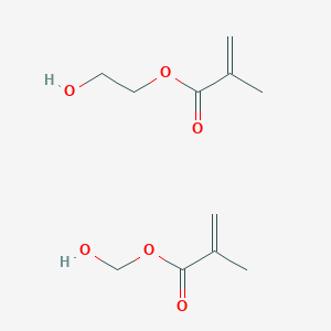 2-Hydroxyethyl 2-methylprop-2-enoate--hydroxymethyl 2-methylprop-2-enoate (1/1)