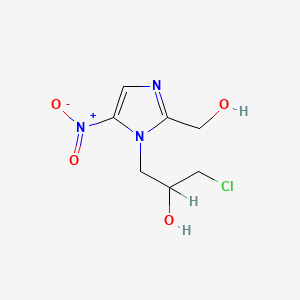 alpha-(Chloromethyl)-2-hydroxymethyl-5-nitroimidazole-1-ethanol